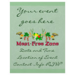 Meat-Free Zone Flyer Design