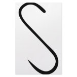 meat hook icon customized stationery
