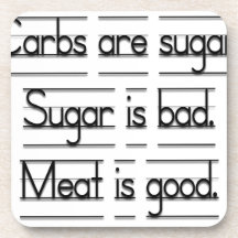 Meat is good coasters