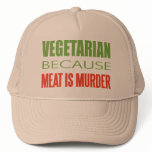 Meat Is Murder - Anti-Meat hats