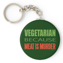 Meat Is Murder - Anti-Meat Key Chain