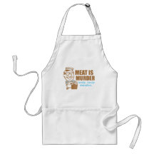 Meat Is Murder Apron