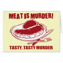 Meat Is Murder Card