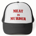 Meat is Murder hats