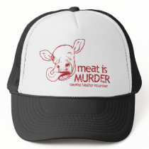 Meat is Murder Trucker Hats