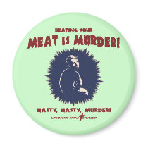 ...Meat Is Murder magnets by kbilltv ...Meat Is Murder magnets