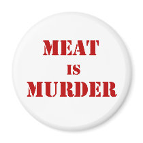 Meat is Murder magnets by klieneine Meat is Murder magnets