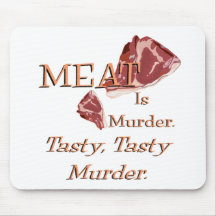 Meat Is Murder Mouse Pad