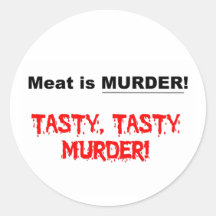 Meat is Murder Sticker