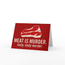 Meat is Murder, Tasty Murder cards
