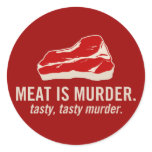 Meat is Murder, Tasty Murder stickers