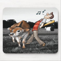 MEAT! Mousepad - fine art print by mindsquint MEAT! Mousepad - fine art print