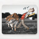 MEAT! Mousepad - fine art print