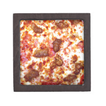 Meat Pizza Premium Jewelry Box