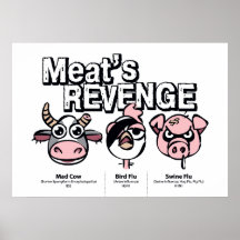 Meat Revenge Posters