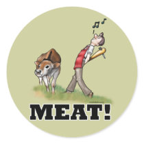 MEAT! Sticker - green