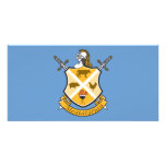 Meatatarian Coat Of Arms Customized Photo Card