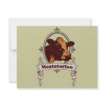 4.25x5.5 - Be proud of your Meatatarian ways!  If you look at a cow and think Juicy and Savory then this Meatatarian Cow banner is for you.: Sizes  Available colors: white