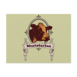 0 - Be proud of your Meatatarian ways!  If you look at a cow and think Juicy and Savory then this Meatatarian Cow banner is for you.: Sizes  Available colors: 0