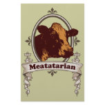 Meatatarian Cow Banner Customized Stationery