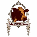 ladies_fitted_babydoll - Be proud of your Meatatarian ways!  If you look at a cow and think Juicy and Savory then this Meatatarian Cow banner is for you.: Sizes s,m,l,xl Available colors: yellow