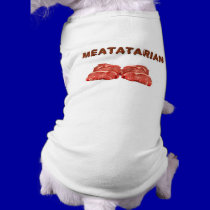 Meatatarian Dog Shirt pet clothing