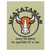 Meatatarian Saving The Planet flyers by GoMeatatarian Meatatarian Saving The Planet flyers