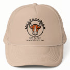 trucker_hat - Meatatarian.  Saving the planet one vegetable at a time.  Eating Meat means there are less vegetables grown, less green house gas emissions produced to create the vegetable.  Meatatarians are sacrificing themselves for the greater good.: Sizes  Available colors: khaki_khaki