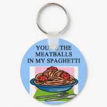 MEATBALLS and spahgetti lovers keychains