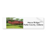 Mecca Covered Bridge Bumper Stickers