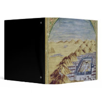 Mecca surrounded by the Mountains of Arafa Vinyl Binders