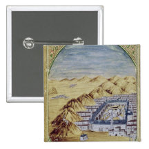 Mecca surrounded by the Mountains of Arafa Pin