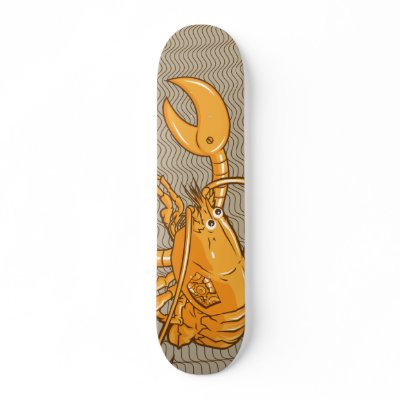 MechaLobster Skateboard Decks by zazzleskateboards