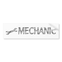 Mechanic bumper stickers