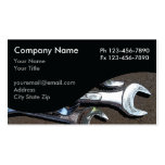 Mechanic Business Cards business cards