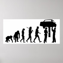 Mechanic Car Repair Workshop Staff Mens Work Posters