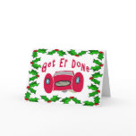 Mechanic Christmas Card