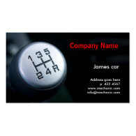 Mechanic Company Business Card Template