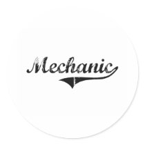 Mechanic Professional Job Sticker