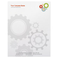 Mechanical Cogs letterhead letterhead
