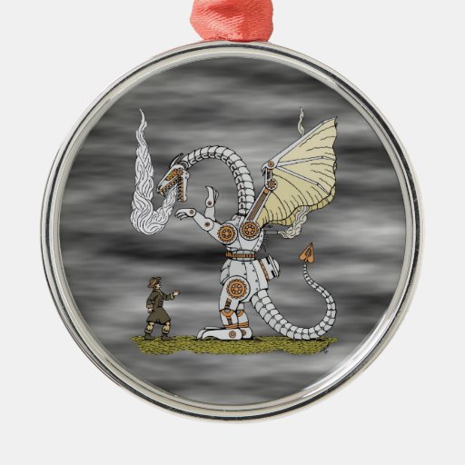 mechanical dragon ornament zazzle mechanical dragon ornament zazzle