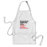 Mechanical Engineer Quiz...Joke Apron