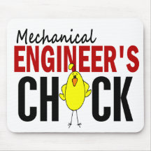 MECHANICAL ENGINEER’S CHICK MOUSE PAD