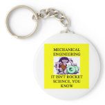 mechanical engineering rocket science key chain
