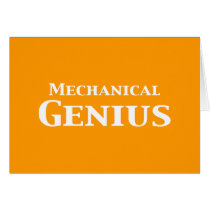 Mechanical Genius Gifts cards