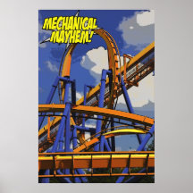 "Mechanical Mayhem" Poster