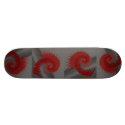 Mechanical Shell! Red Gray. Fractal Graphic. Deck skateboards by PsyborgAli Mechanical Shell! Red Gray. Fractal Graphic. Deck skateboards