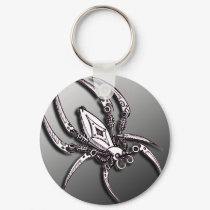 Mechanical Spider keychains by Sladeside Mechanical Spider keychains