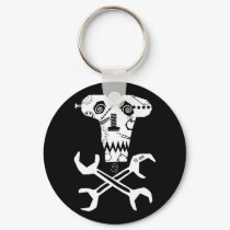 mechanical workshop logo keychains