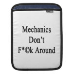 Mechanics Don't Fuck Around MacBook Air Sleeve